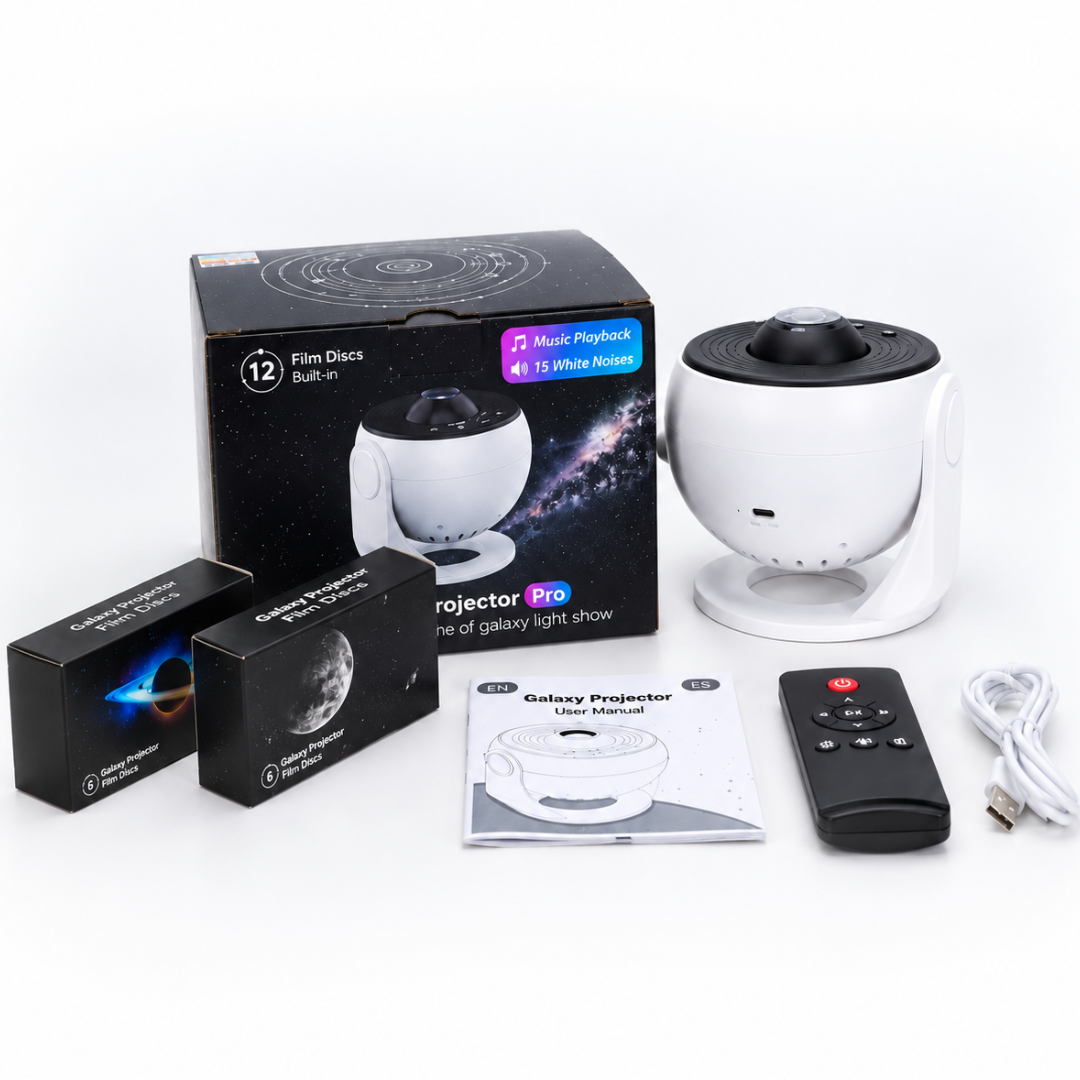 SOLUNE Proyector Galaxia con Bluetooth