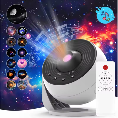 SOLUNE Proyector Galaxia con Bluetooth