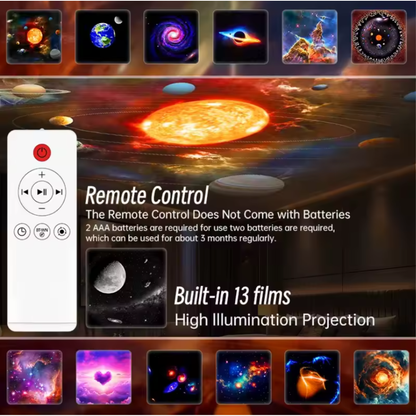 SOLUNE Proyector Galaxia con Bluetooth
