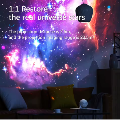 SOLUNE Proyector Galaxia con Bluetooth