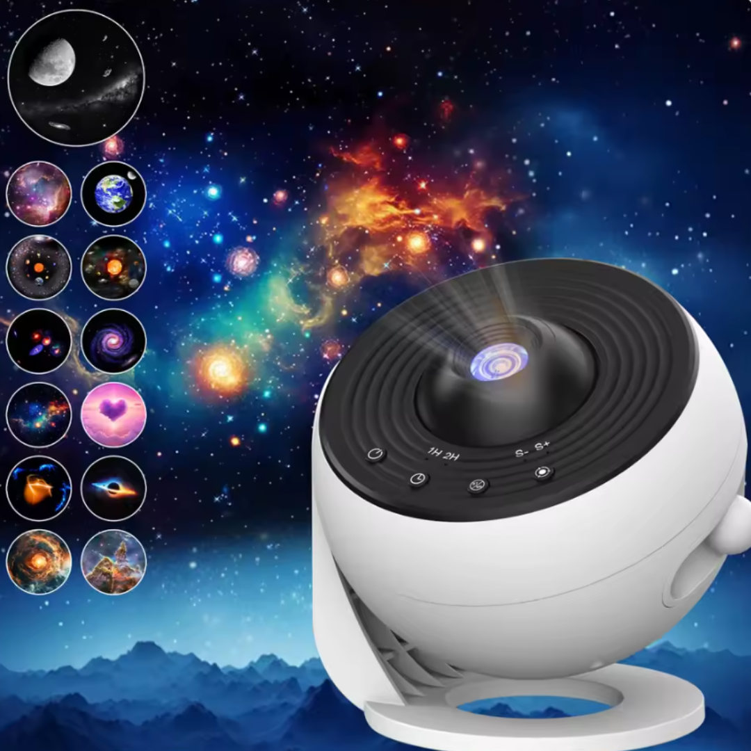 SOLUNE Proyector Galaxia con Bluetooth